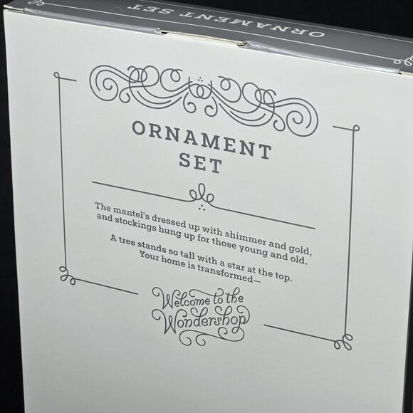 Wondershop™ - 8 piece Fabric Gnome Christmas Tree Ornament Set NEW in Box - Picture 7 of 9